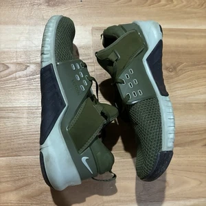 Size 12.5 - Nike Free Metcon 2 Legion Green Running Shoes Lace Up AQ8306-303 Men - Picture 1 of 10