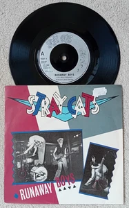 THE STRAY CATS Runaway Boys 7" Vinyl Single 1980. Arista Records SCAT 1. VGC+ - Picture 1 of 1