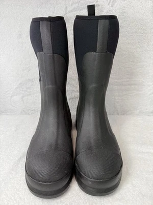 Botas negras Muck para mujer talla 7 tareas clásicas impermeables transpirables forro medias Foto 1 de 4