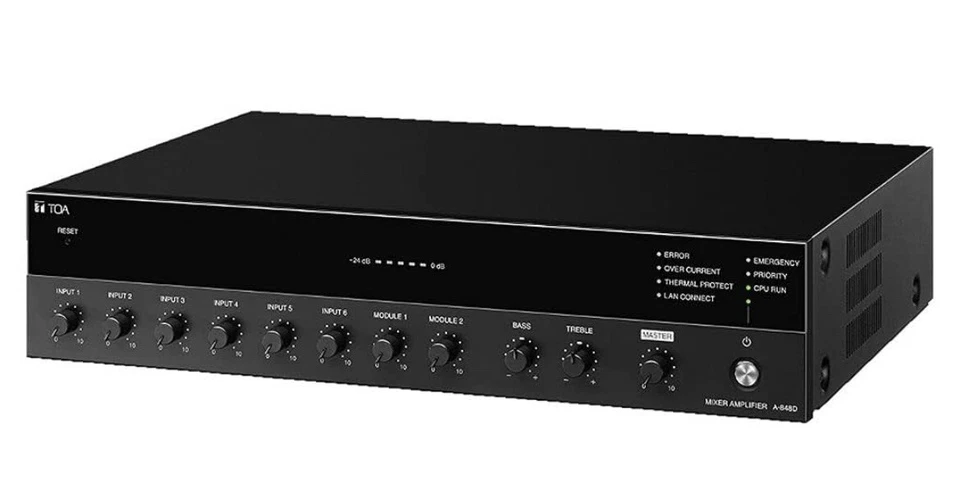 TOA A-812d 3CU Digital Mixer / Amplifier - Image 1 of 2