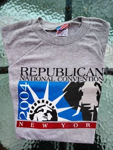 Authentic vintage t-shirt Republican National Convention N Y C 2004 - Picture 1 of 3