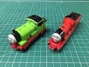 ERTL Diecast Thomas & Friends Percy and James Characters Trains Lot (Retired)