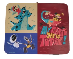 Pixar My Favorite Day Is Today Metal Lunchbox With 48 Piece Puzzle - Picture 1 of 8