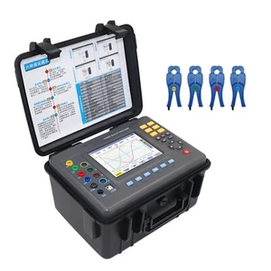 3 Phase Power Quality Analyzers With 20×20mm Round Mouth-shaped Current Clamp - Picture 1 of 15