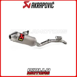 TERMINALE COMPLETO AKRAPOVIC Suzuki RM-Z 250 2021 TITANIO S-S2MET6-BNTA - Foto 1 di 5