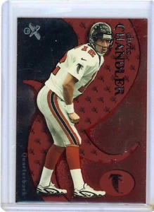 CHRIS CHANDLER 2000 FLEER EX FOOTBALL "CREDENTIAL" CARD 15/50 - Picture 1 of 2