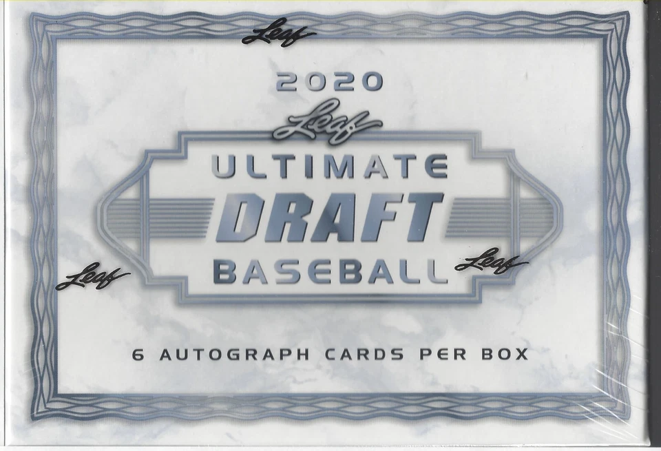 2020 LEAF ULTIMATE DRAFT BASEBALL FACTORY SEALED HOBBY BOX - Image 1 of 1