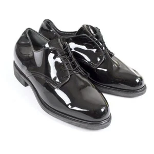 Authentic US Army High Gloss Oxford Shoes Bates or Capps Dress Shoe Size - 10E - Picture 1 of 2