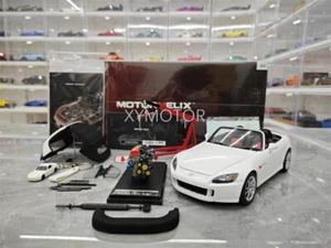 Motorhelix MH 1:18 Honda S2000 AP2 Limited Diecast Model Car White + engine - Imagen 1 de 25