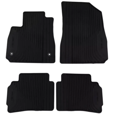 Chevrolet Malibu 2016-2025 paquete de alfombrillas para todo clima 84308981 negras delanteras y traseras OEM Foto 1 de 2