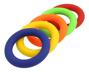 Wurfring aus Kunststoff - Tennisring - Ringwurf - Schwimmfähig - 180 g - 16 cm - Bild 1 von 6