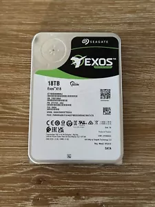 @READ DESCRIPTION@ Seagate Exos X18 18TB ST18000NM000J SATA III 3.5" HDD (19) - Picture 1 of 6