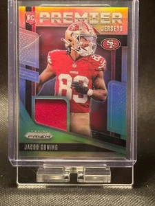 2024 Panini Prizm - Premier Jerseys Jacob Cowing Silver Prizm #PJ-JCG (MEM, RC) - Picture 1 of 2