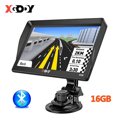 2025 NEU XGODY 9 Zoll Bluetooth GPS Navi Navigationsgerät für Auto PKW LKW 16GB - Bild 1 von 4