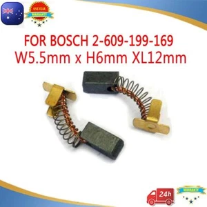 Carbon Brushes for Bosch 2609199169 18v GDR 18 V-LI GDX 18 V-LI GDR 18 V-LI MF - Picture 1 of 3