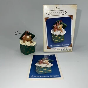 Hallmark Andenken Ornament schelmische Kätzchen 7. Serie orange Tabby 2005 süß - Bild 1 von 12