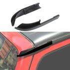 Black ABS Material Gutter Extension Set for Jeep JK 2007 2017 Easy to Install