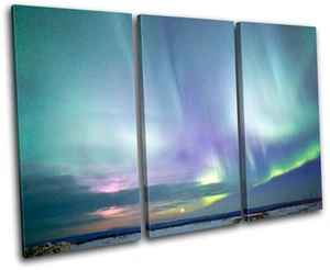 Northern Lights Alaska  Space TREBLE LONA pared arte Foto impresion - Imagen 1 de 1