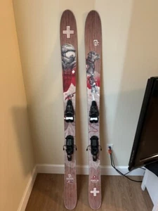 Rare Icelantic Patrol Pioneer skis 182cm length 109 Underfoot - Picture 1 of 10