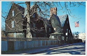 House of Seven Gables Salem Massachusetts Postcard C25738 Unposted - Picture 1 of 2