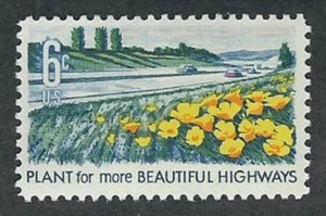 Scott #1367...6 Cent...Planting/Highways...16 Stamps - Picture 1 of 1