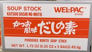 Welpac Katsuo Dashi No Moto Powdered Bonito Soup Stock 1.75 Oz - Picture 1 of 1