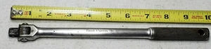 NICE VINTAGE CRAFTSMAN TOOLS BE SERIES 3/8" DR FLEX HEAD 10" BREAKER BAR USA - Picture 1 of 8