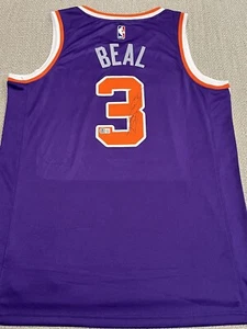 BECKETT COA BRADLEY BEAL Signed Autographed Phoenix Suns Basketball Jersey - Picture 1 of 2