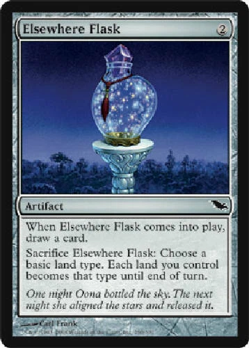 ELSEWHERE FLASK Shadowmoor MTG Magic the Gathering Cards DJMagic - Image 1 of 1