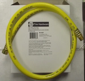 Napa 90-4501 36" Neon Yellow Lead In Hose 3/8" With 1/4" NPT End - Picture 1 of 1