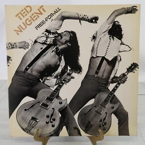 Ted Nugent Free for All PE 34121 Epic Gatefold 1976 LP Tested Vinyl - Imagen 1 de 3