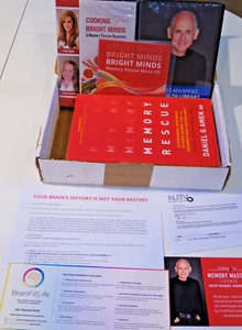 Dr. Daniel Amen's Memory Rescue Set Lot Book + 2 DVDs + 1 CD (ohne Workbook) - NEU - Bild 1 von 18