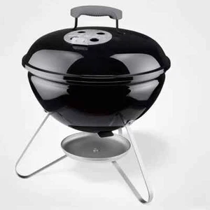 Weber 10020 Smokey Joe 14”Portable Grill Tailgate Camping Black Silver NEW Seald - Picture 1 of 1
