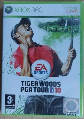TIGER WOODS PGA TOUR 10 (MICROSOFT XBOX 360, PAL, EA SPORTS, 2009) *NEW/SEALED* - Image 1 of 3