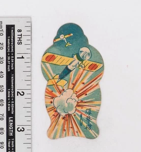 Vintage Menko Playing Card Japanese Military 1930' China - Japan War Pop Art ;57 - Bild 1 von 2