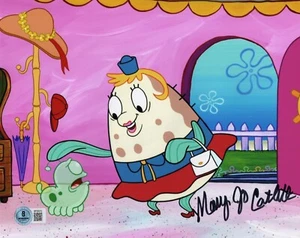 Mary Jo Catlett MRS PUFF Autographed Signed SPONGEBOB 8x10 Photo Beckett BAS COA - Picture 1 of 1