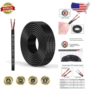 65.6FT 14AWG PVC Electrical Wire - Certified for LEDs and Automotive Use - Picture 1 of 9