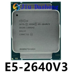 Intel Xeon E5-2640 V3 LGA 2011-v3 Server CPU SR205 8Core 2.60GHz 20M Processor - Picture 1 of 2