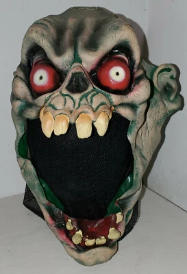 Vintage 2001 Paper Magic Group Full face Goul Monster mask Halloween Samhain - Image 1 of 4