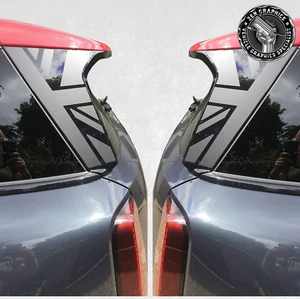 C pillar Union Jacks for Mini U25 Countryman Decals Stickers Decorative Foils - Picture 1 of 2