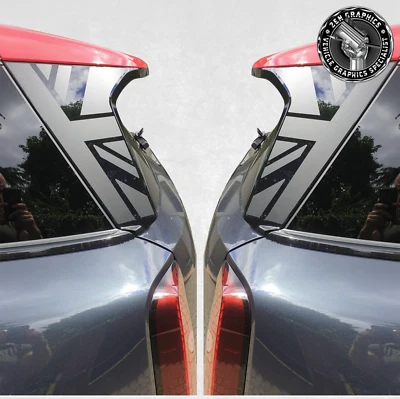 Pilastro C Union Jacks per Mini U25 Countryman Decalcomanie Adesivi Fogli Decorativi - Immagine 1 di 2