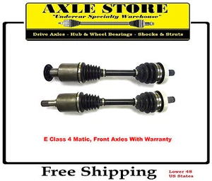 Eje de 2 ejes delanteros CV ajuste E280 E300 E320 E350 E500 E550 4 Matic OEM repuesto - Imagen 1 de 4