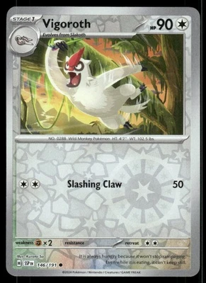Vigoroth SV08: Surging Sparks Pokemon #146/191 - - Image 1 of 2
