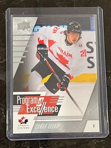 Conor Geekie Base Program of Excellence 2024 Upper Deck Team Canada Juniors - Bild 1 von 2