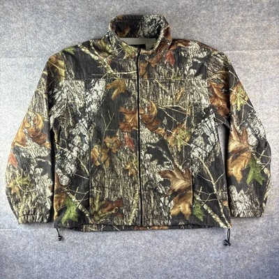 Redhead Jacket Mens XL Full Zip Brown Camo Hunting Warm - Image 1 of 4