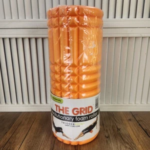Trigger Point The Grid Foam Roller Orange Massage Recovery Post Workout EVA - Picture 1 of 6