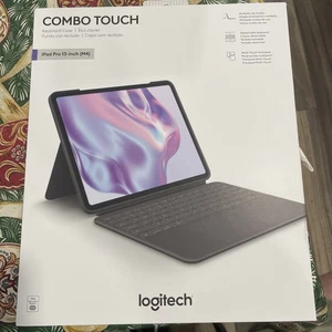 New Sealed Logitech COMBO TOUCH keyboard Folio FOR iPad PRO 13-inch M4 Black - Picture 1 of 7