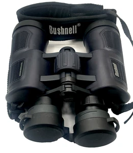 Bushnell H2O Waterproof 7x50 Porro Prism Binoculars w/Strap, Lens Caps & Case - Imagen 1 de 7
