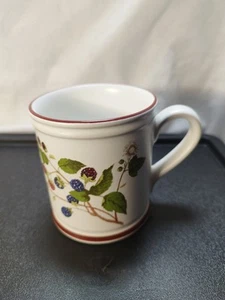 Denby Steingut Becher, eine Sammlung von Früchten, Brombeeren - Bild 1 von 10
