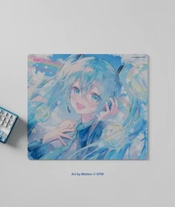 Wallhack SkyPAD SP-004 HATSUNE MIKU EDITION : SUMMER MIKU souris gaming tapis en verre - Photo 1/1